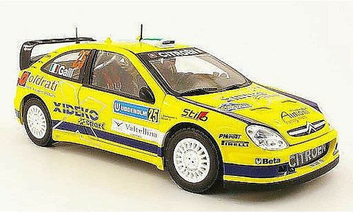 Citroen Xsara WRC 2007 1/18 Sun Star no.25 xideko rallye suisse modelauto