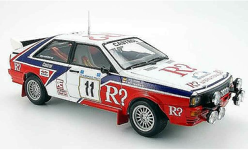 Audi Quattro rallye 1/18 Sun Star Rally no. 11 acropolis 1982 modelauto