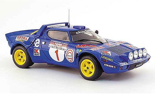 Lancia Stratos HF 1/18 Sun Star no.1 darniche mahe rallye elba 1977 modelauto