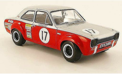 Ford Escort MK1 1/18 Minichamps tc no.17 xxxv rac tt grijsstone 1970 modelauto