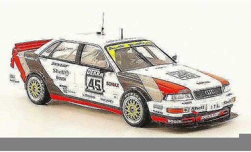 Audi V8 dtm 1/43 Minichamps Quattro No.45 F.Biela Team AZR 1991 modelauto