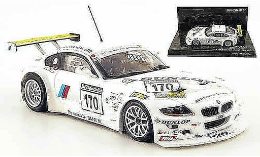 Bmw Z4 course 1/43 Minichamps E85 M Coupe No.170 Schubert Racing VLN Race 2007 modelauto