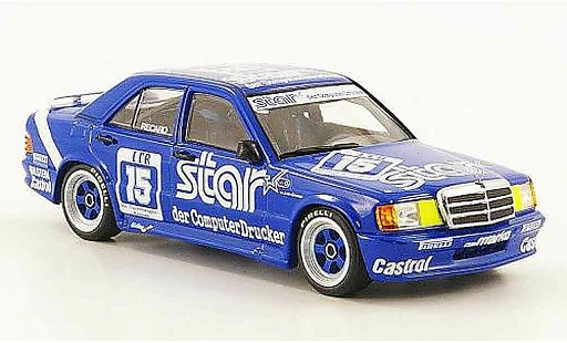 Mercedes 190 DTM 1/43 Minichamps 2.3 16 No.15 J.van Ommen Star 1988 modelauto
