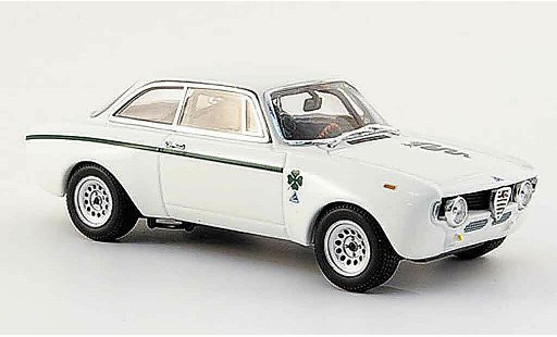 Alfa Romeo Giulia gt junior 1300 1/43 Minichamps GTA wit 1970 modelauto