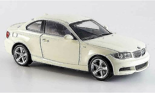 Bmw 120 E82 1/43 Minichamps d Coupe wit 2007 modelauto