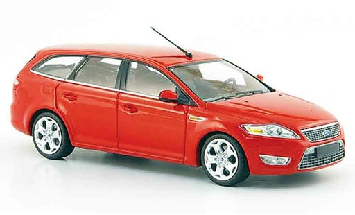 Ford Mondeo Turnier 1/43 Minichamps rood 2007 modelauto