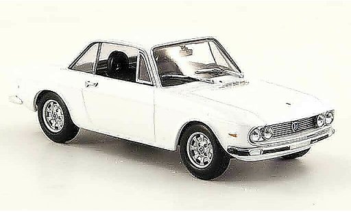 Lancia Fulvia HF 1/43 Minichamps 1600 wit 1970 modelauto
