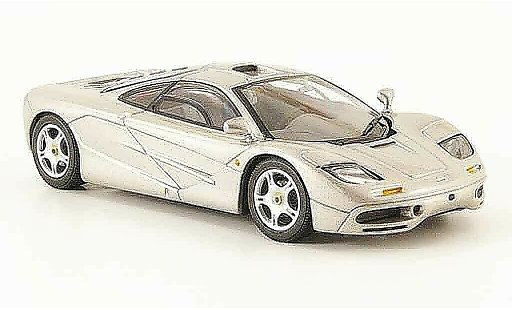 McLaren F1 Road Car 1/43 Minichamps grijs metallic modelauto