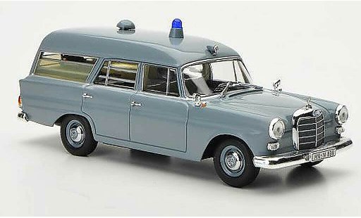 Mercedes 190 Base 1/43 Minichamps Krankentransportwagen Deutsches rotes Kreuz 1961 modelauto