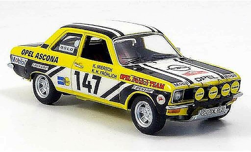 Opel Ascona A Rally 1/43 Schuco no.147 frohlich rallye monte carlo 1974 modelauto