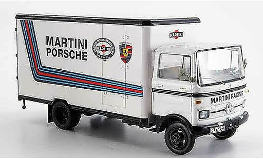 Mercedes LP 608 Kastenwagen 1/43 Schuco Martini Racing Bestelwagen modelauto