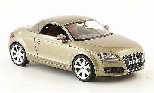 Audi TT roadster 1/43 Schuco beige avec capote kap modelauto