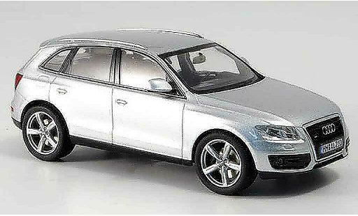 Audi Q5 suv 1/43 Schuco grijs metallic 2008 modelauto