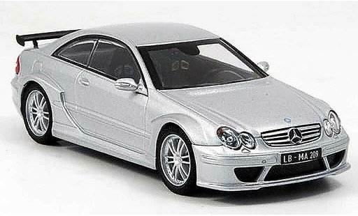 Mercedes C DTM 1/43 Kyosho K AMG Coupe grijs metallic modelauto