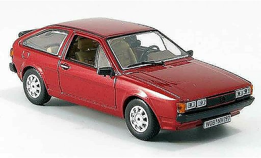 Volkswagen Scirocco GT 1/43 Norev ii rood 1980 modelauto
