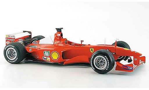 Ferrari F1 F2000 1/18 Hot Wheels Elite m. schumacher no.3 gp japan modelauto