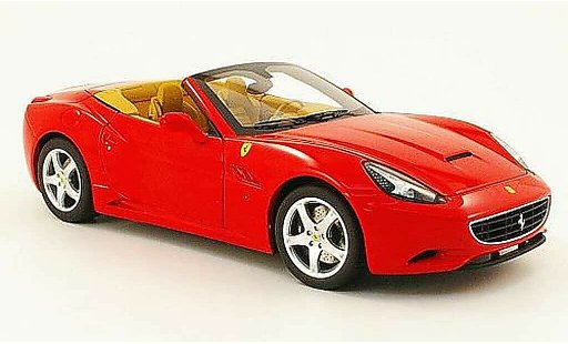 Ferrari California 2008 1/18 Hot Wheels Elite v8 rood elite special ed. in klappbox modelauto