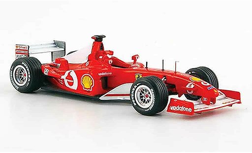 Ferrari F1 F2002 1/43 Hot Wheels Elite no.3 m. schumacher winnaar gp kanada 2002 modelauto