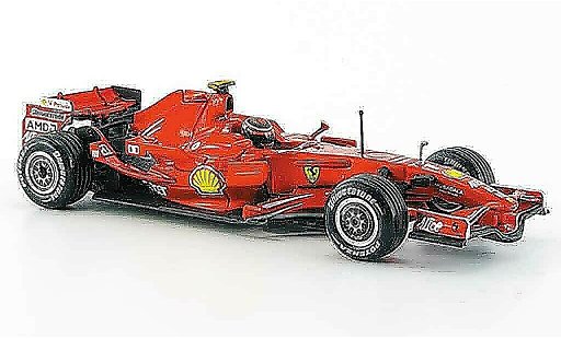 Ferrari F1 F2008 1/43 Hot Wheels k. raikkonen 2008 modelauto