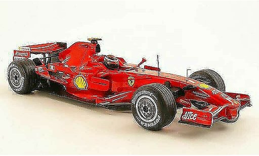 Ferrari F1 F2008 1/18 Hot Wheels K. Reikkonen 2008 modelauto
