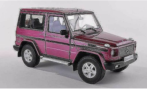 Mercedes Classe G SWB 1/43 Autoart G500 rood 1998 modelauto