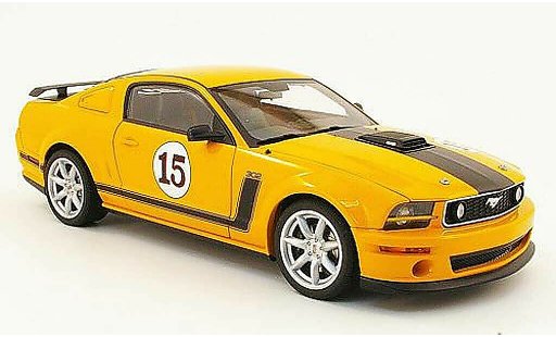 Ford Mustang Fastback 1/18 Autoart parnelli jones sale no.15 oranje modelauto