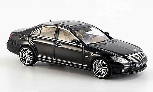 Mercedes Classe S AMG 1/43 Autoart S63 zwart modelauto