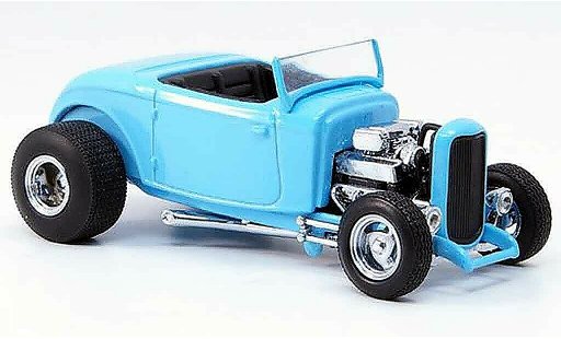 Ford 1932 Hot Rod 1/43 Eagle Street blauw zwartes Interieur modelauto