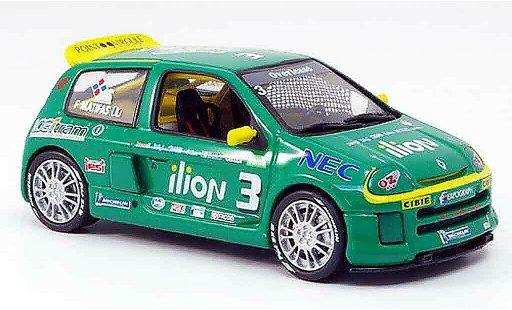 Renault Clio V6 1/43 Eagle 24v no.3 illion clio trophy 1999 modelauto