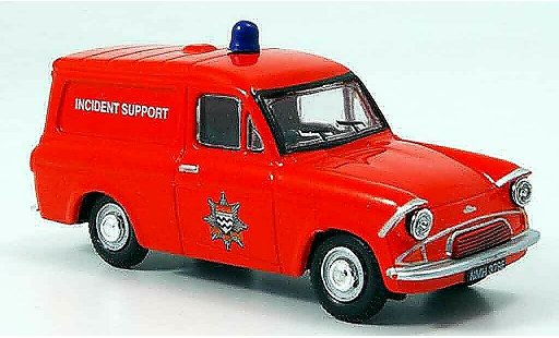 Ford Anglia Van 1/43 Oxford pompier London modelauto