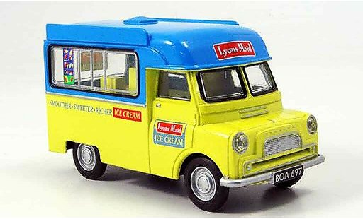 Bedford CA utilitaire 1/43 Oxford bestelwagen Lyons Maid Eiswagen modelauto