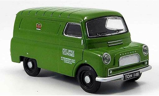 Bedford CA utilitaire 1/43 Oxford Van groen Post Office Telephones GPO modelauto