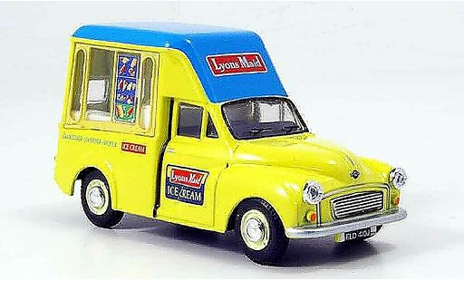 Morris Minor Van 1/43 Oxford Lyons Maid Hochdak Eiswagen modelauto