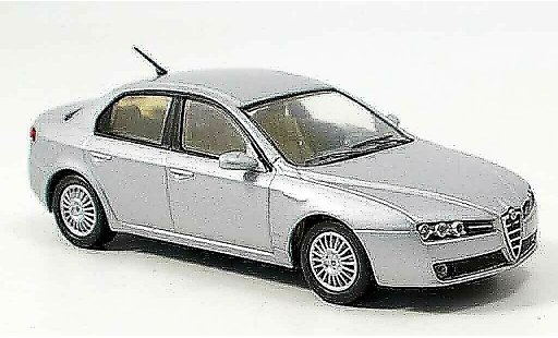 Alfa Romeo 159 berlina 1/43 M4 grijs metallic b quality 2005 modelauto
