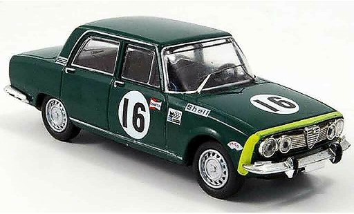 Alfa Romeo 1750 berlina 1/43 M4 sedan no.16 24h spa b quality 1968 modelauto