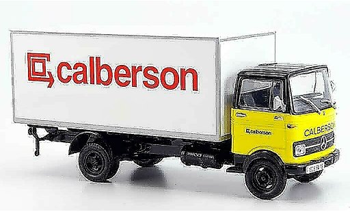 Mercedes LP 608 Koffer 1/43 Norev Calberson LKW 1975 modelauto