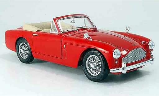 Aston Martin DB2/4 saloon 1/18 Yat Ming DB2 4 mk.iii rood 1958 modelauto