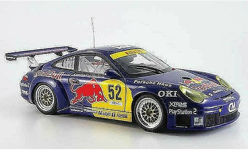 Porsche 911 GT3 RSR 1/18 Autoart no.52 red bull modelauto