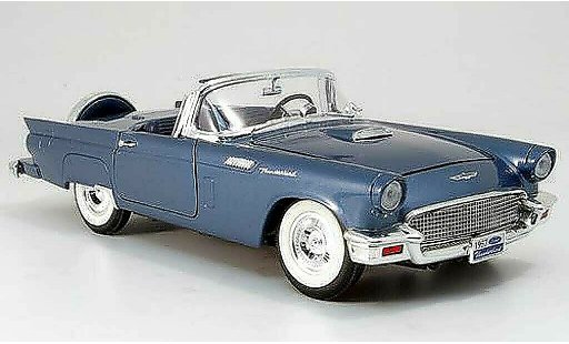 Ford Thunderbird Two-Seater 1/18 Yat Ming blauw modelauto
