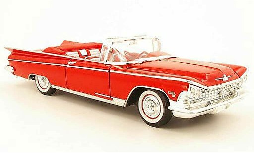 Buick Electra Convertible 1/18 Yat Ming 225 cabriolet rood 1959 modelauto