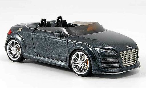 Audi TT course 1/43 Look Smart coupe Club Sport antraciet 2007 modelauto