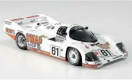 Porsche 962 1984 1/43 Spark No.61 Ferte Doeren Henn Le Mans modelauto