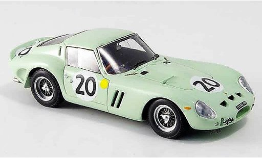 Ferrari 250 GTO 1962 1/43 Red Line no.20 ireland gregory le mans modelauto