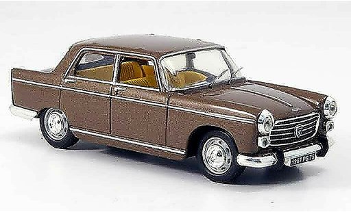 Peugeot 404 Berline 1/43 Vitesse Sedan bruin limousine modelauto