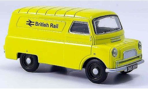 Bedford CA utilitaire 1/43 Oxford Van geel British Rail bestelwagen modelauto
