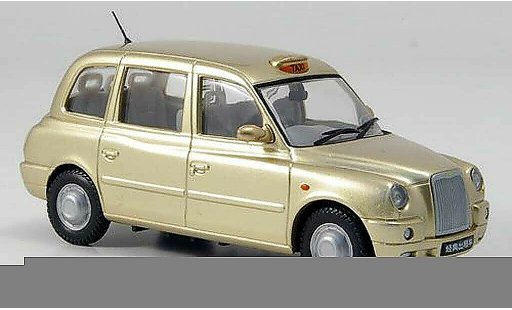 Austin TX4 taxi 1/43 Oxford gold 2007 Shanghai Auto Show modelauto