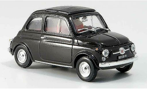 Fiat 500 F 1/43 Brumm bruin avec capote vouwdak 1965 modelauto