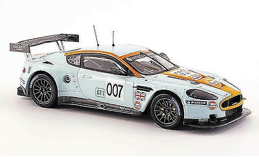 Aston Martin DBR9 gt1 1/43 IXO no.007 gulf prasentation 2008 modelauto