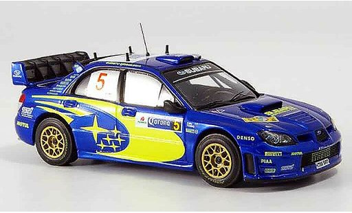 Subaru Impreza WRC 1/43 IXO no.5 solberg mills rallye mexico 2006 modelauto
