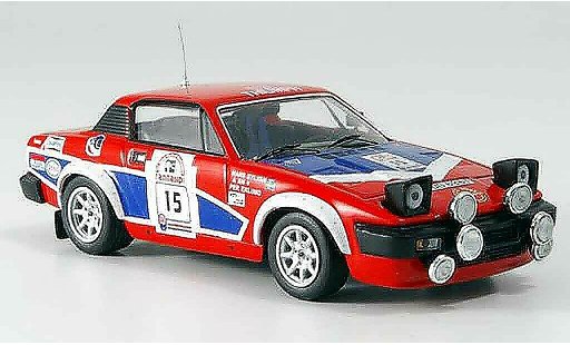 Triumph TR7 1980 1/43 IXO V8 No.15 Eklund Sylvan 1000 Lakes Rally modelauto